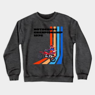 Vintage Motocross Champion Crewneck Sweatshirt